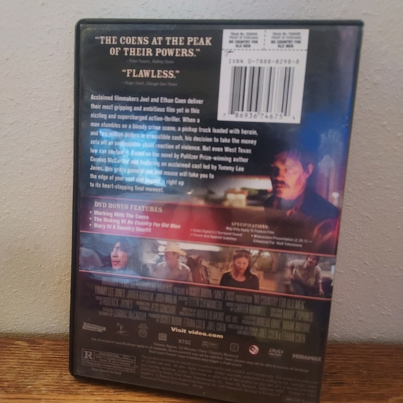 No Country for Old Men (DVD) Pre-Owned Tested Working Great Shape Great Movie - Picture 2 of 2